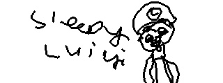 sleepy luigi