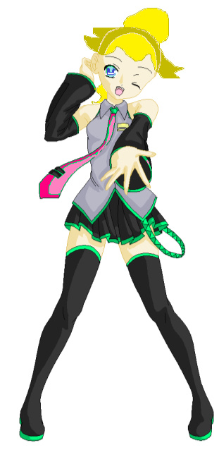 unfinished peach vocaloid design. used a base for this