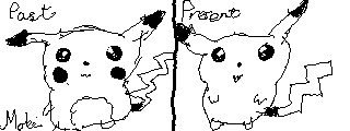 they slimmified pikachu :(