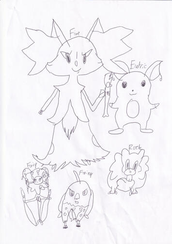 various pokemon