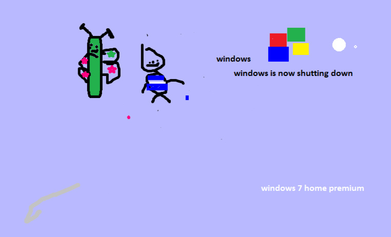 windows is now shutting down...