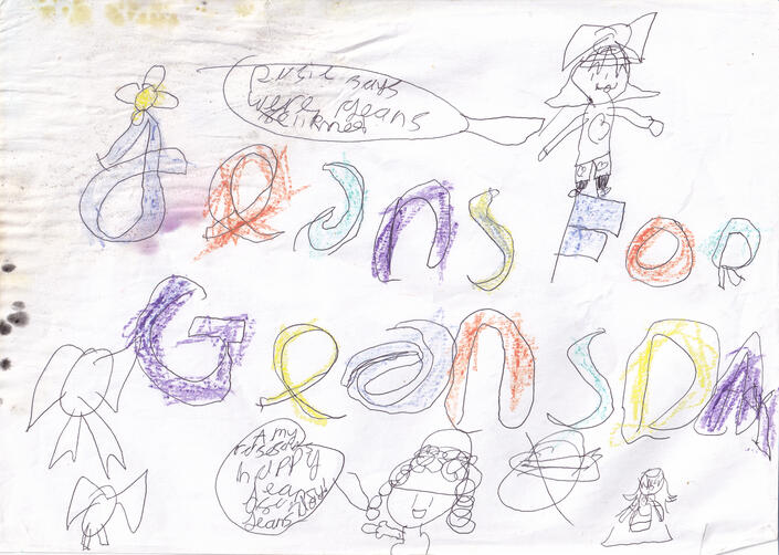 jeans for genes day poster