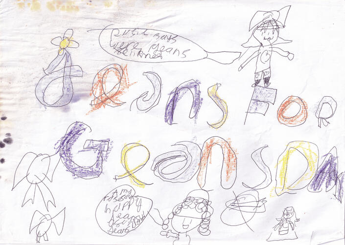 jeans for genes day poster