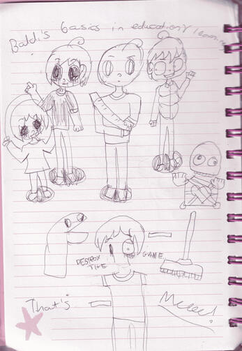 baldis basics fanart