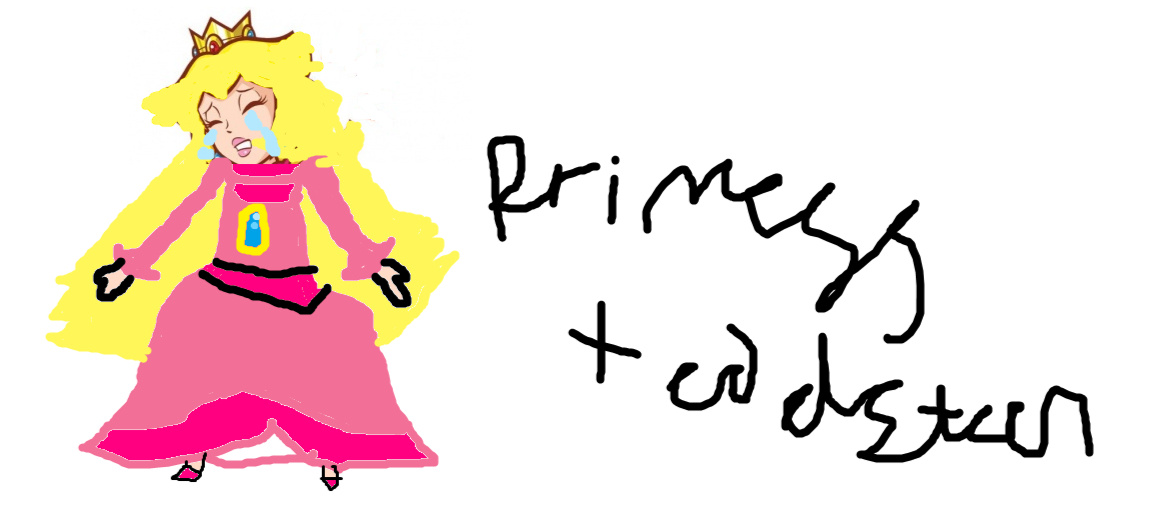 sad princess toadstool