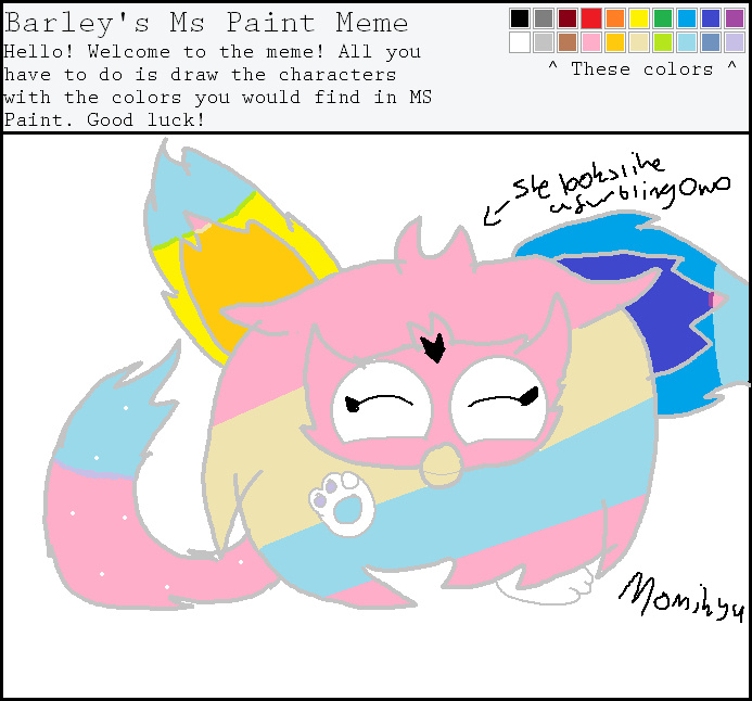 ms paint meme featuring maiko