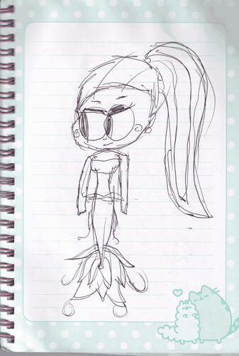 the manic mermaid...
