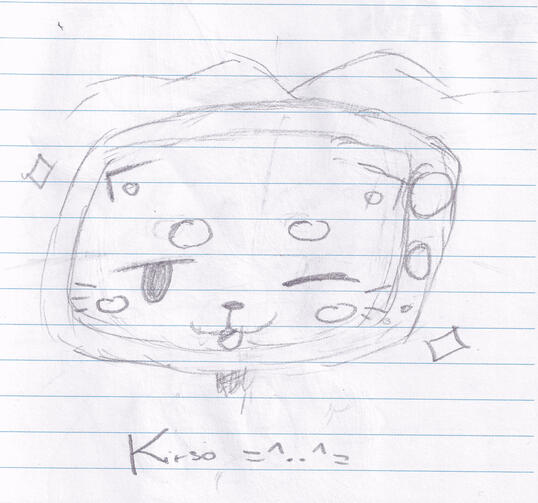drew kitso for the first time in a while...
