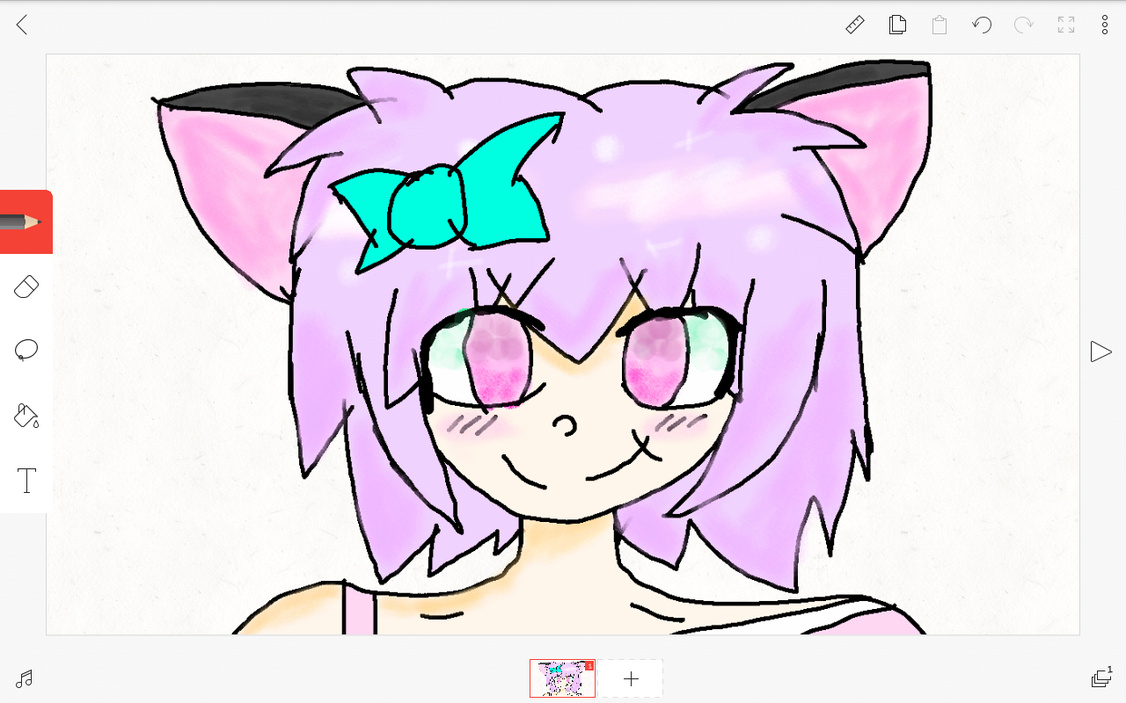 random anime girl