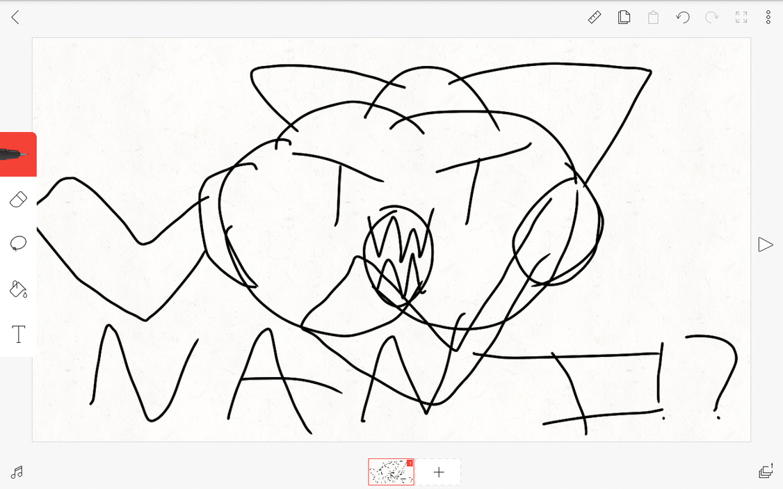 NANI!? (i dont usually post doodles but this is so funny its going here)