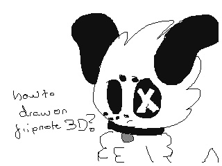 how to draw on flipnote 3d?
