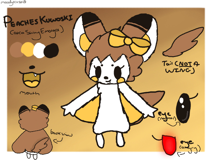 peaches ref sheet