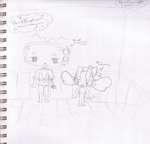 kitso's 6'9" + haru is 4'3"