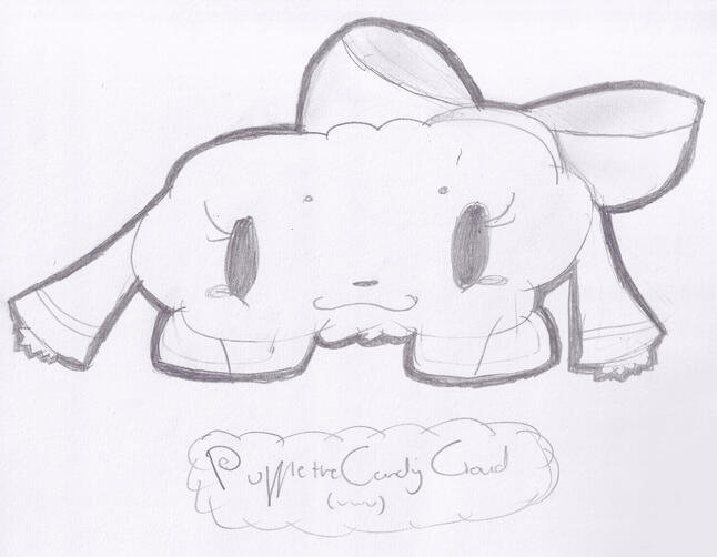 puffle the candy cloud!!