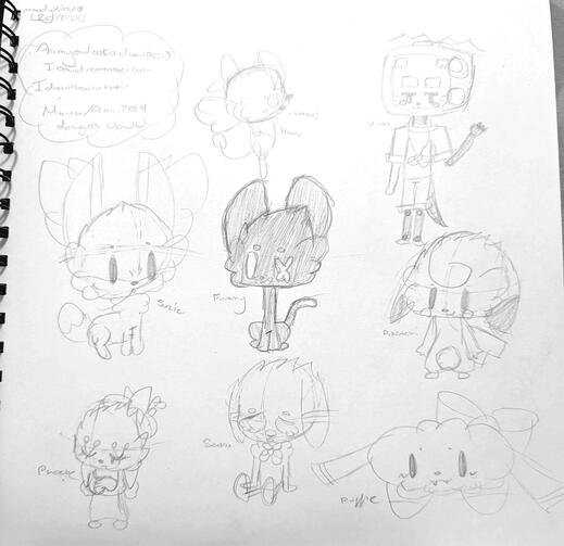 various old ocs