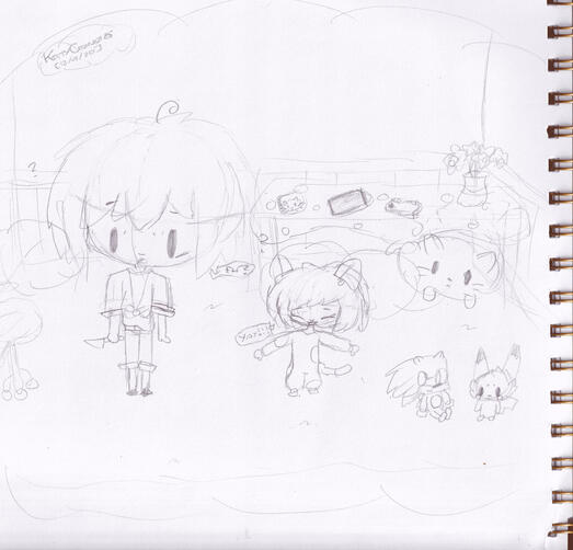 haru isnt supposed to look like a kid she's just really fucking small