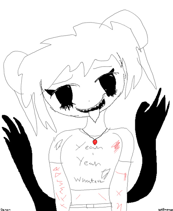 human momo but SHES FUCKED UP AND POSSESSED
