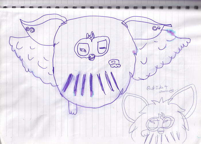 fanart for silvolf (with commentary from 2018 me)