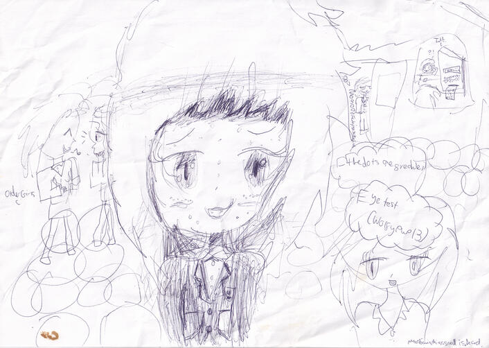 fanart of my irl bestie...!!!!