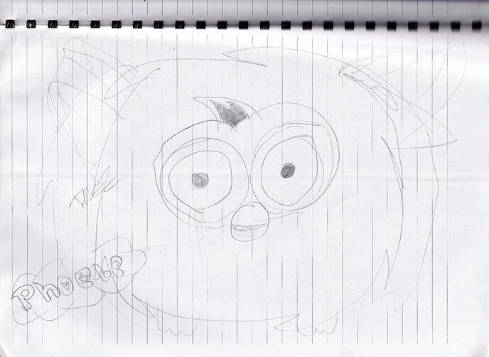 phoebe the furby fake!