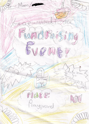 fundraising event poster