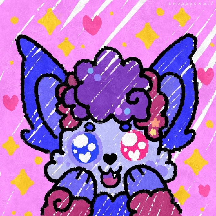 character: hiris iridessa raffle prize, made by snuppysnail